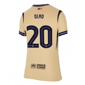 Dámské fotbalový oblečení Barcelona Dani Olmo #20 Venkovní košile 2025-26 Krátkým Rukávem